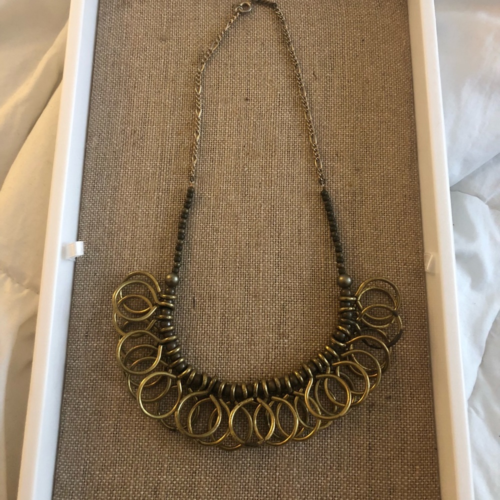 Mixed metal fun necklace